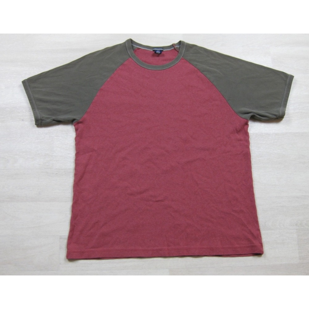 Vintage Y2K Gap Raglan T-Shirt Men's (L) Short Sleeve Baseball Tee Preppy